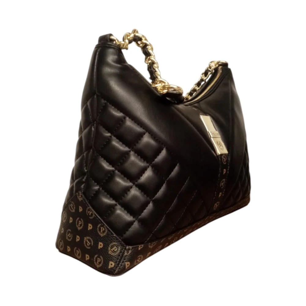 Pollini Dames Schoudertas Synthetisch Leer Black Dames