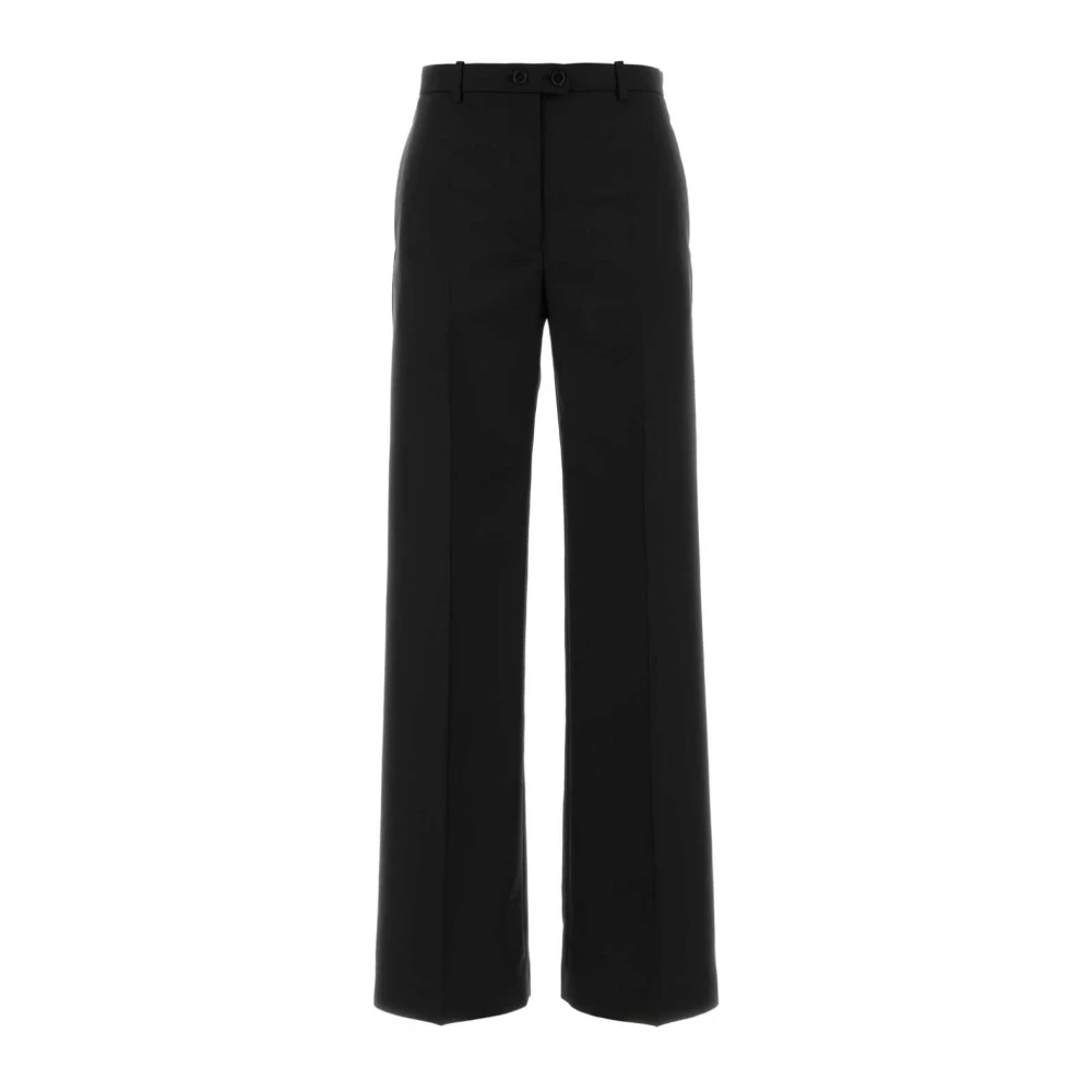 Jil Sander Donna Nero - Pantaloni Sartoriali - Trousers - L