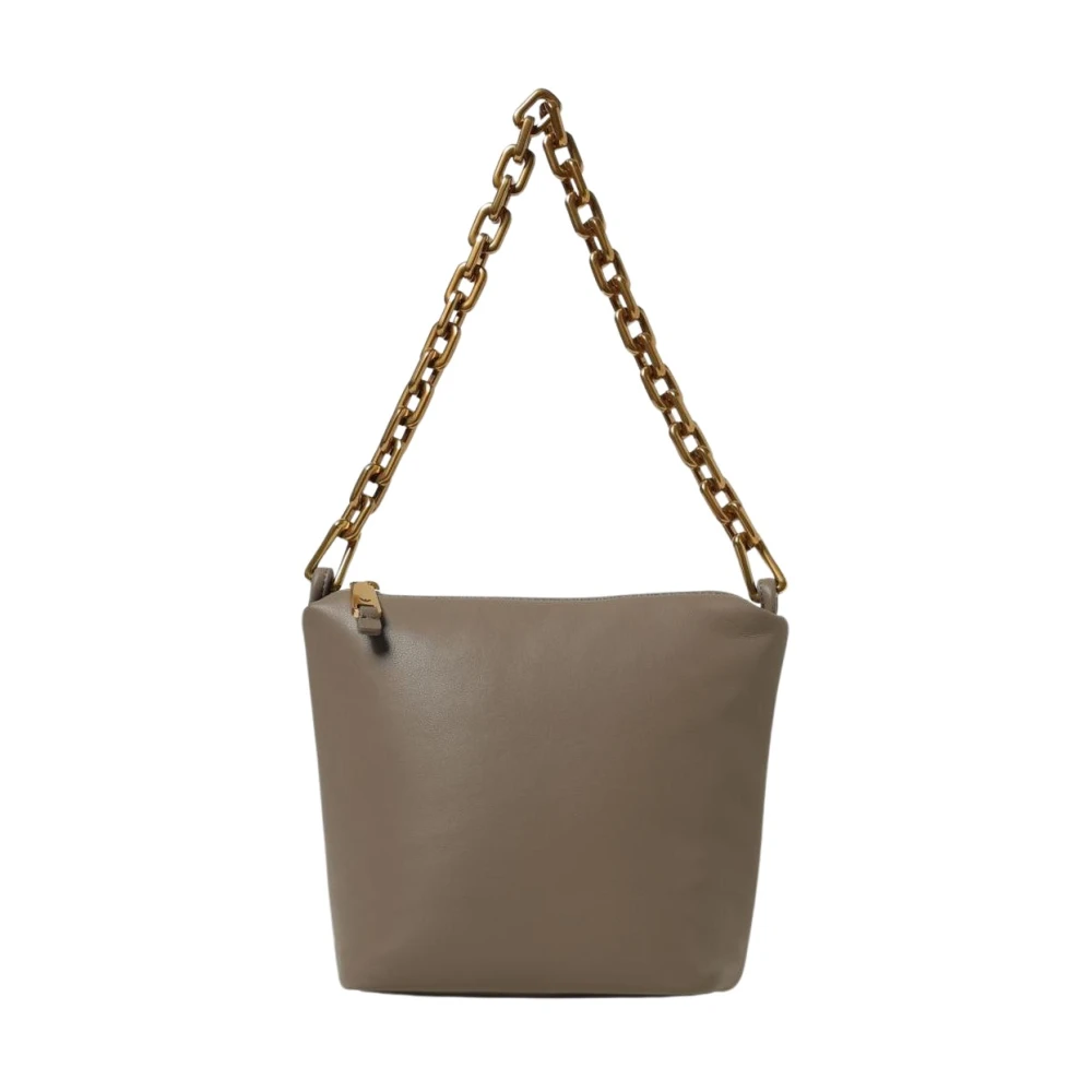 Emporio Armani Women's Gray Chain Handle Bucket Bag