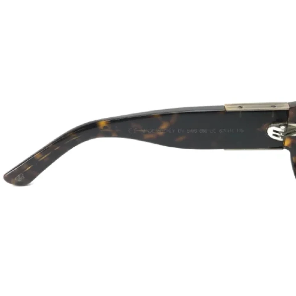 Bottega Veneta Vintage Pre-owned Fabric sunglasses Brown Dames