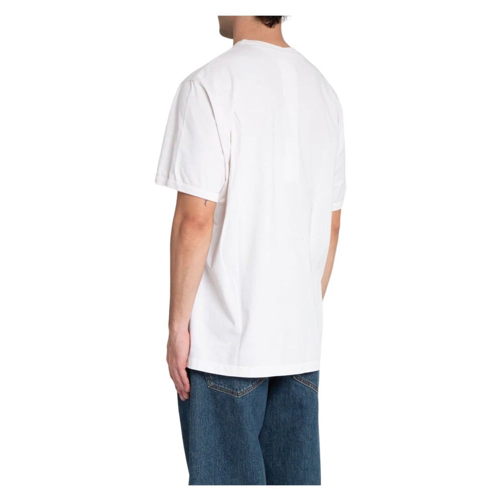 Doublet Vriend Tee in Wit White Heren