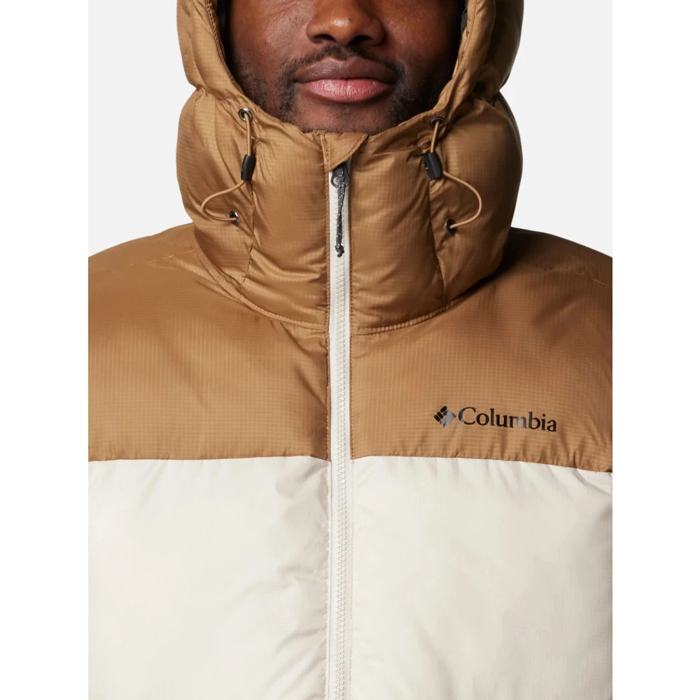 Columbia Capuchonjas voor mannen White Heren