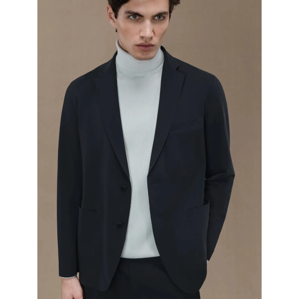 RRD Stretch Blazer met Rugopening Blue Heren