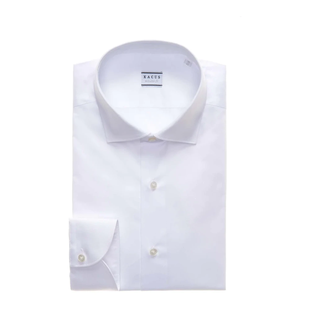 Xacus White Camicia Tailor Fit - Male - Formal Shirts - 5XL - Shirts