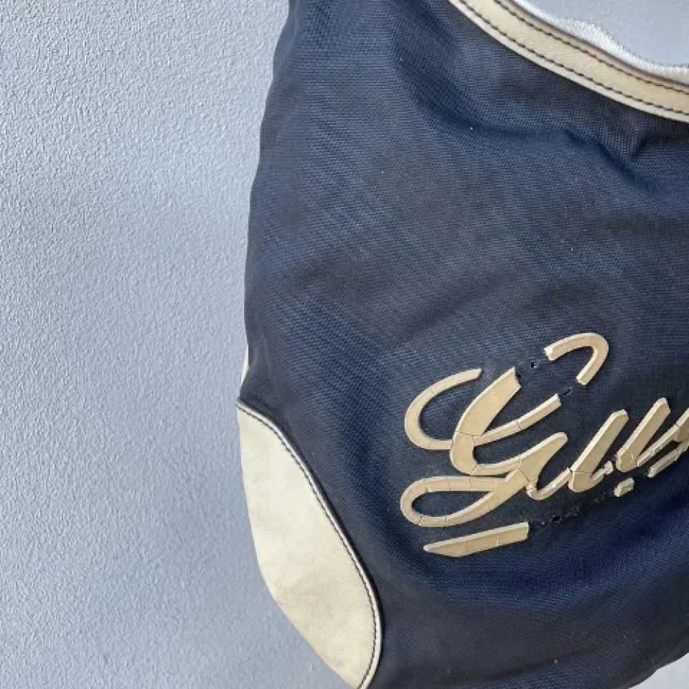 Gucci Vintage Pre-owned Nylon gucci-bags Blue Dames