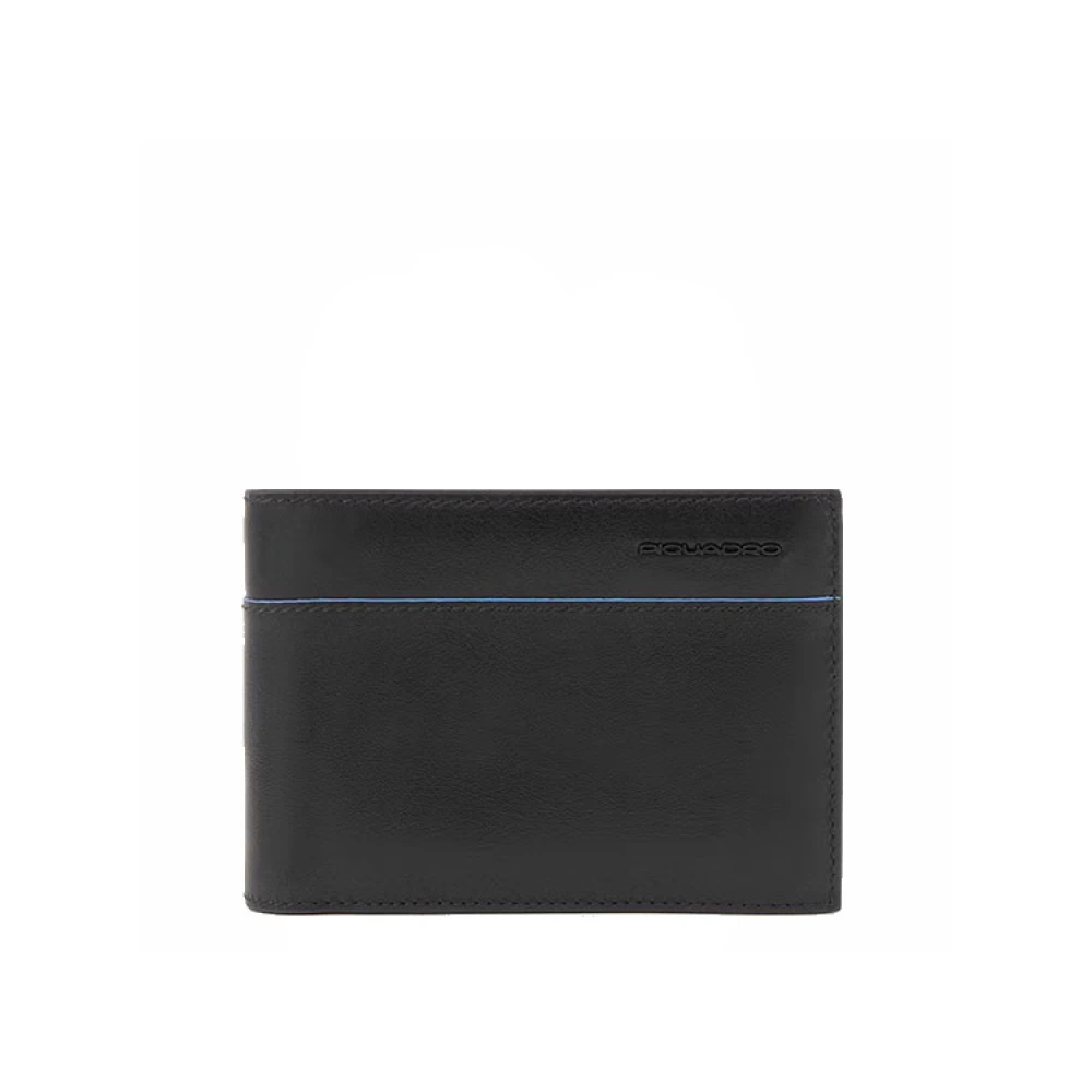 Piquadro Men's Black Wallets & Cardholders, One Size, Wallets & Cardholders