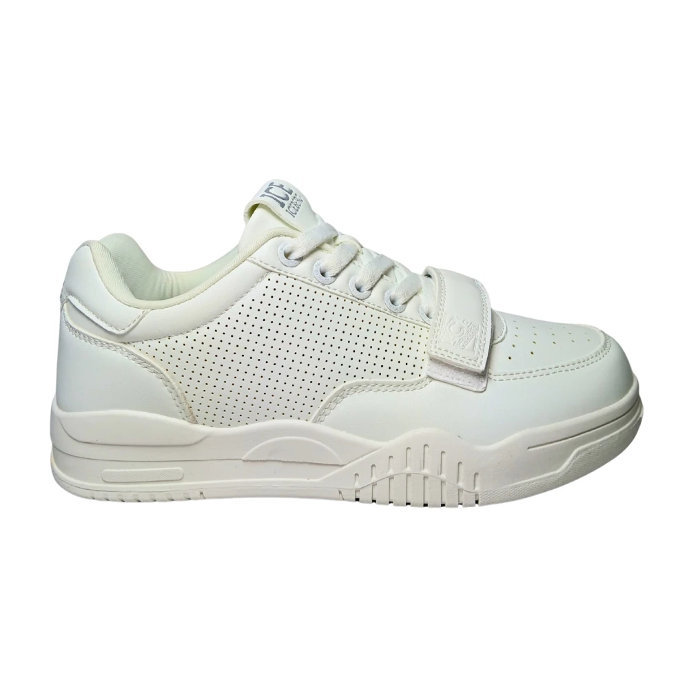Iceberg Men's White Sneakers, 7 Uk, S1m1 Trainers