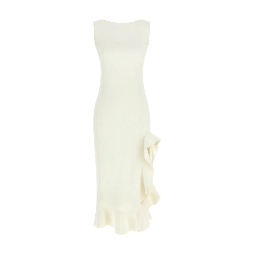 Pinko Women's White Party Dresses, L, Flipper Dress