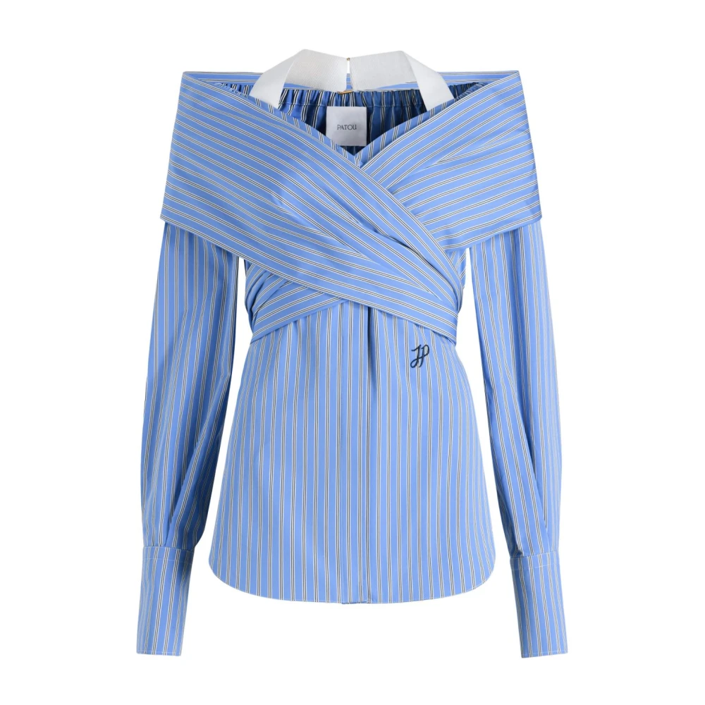 Patou Blauwe Sweater Collectie Blue Dames