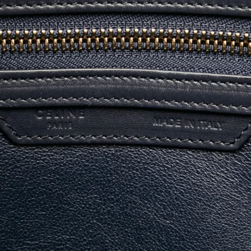 Celine Vintage Pre-owned Leather celine-bags Orange Dames