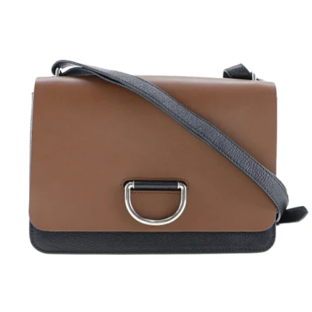 Burberry Vintage Pre-owned Fabric shoulder-bags Brown Dames