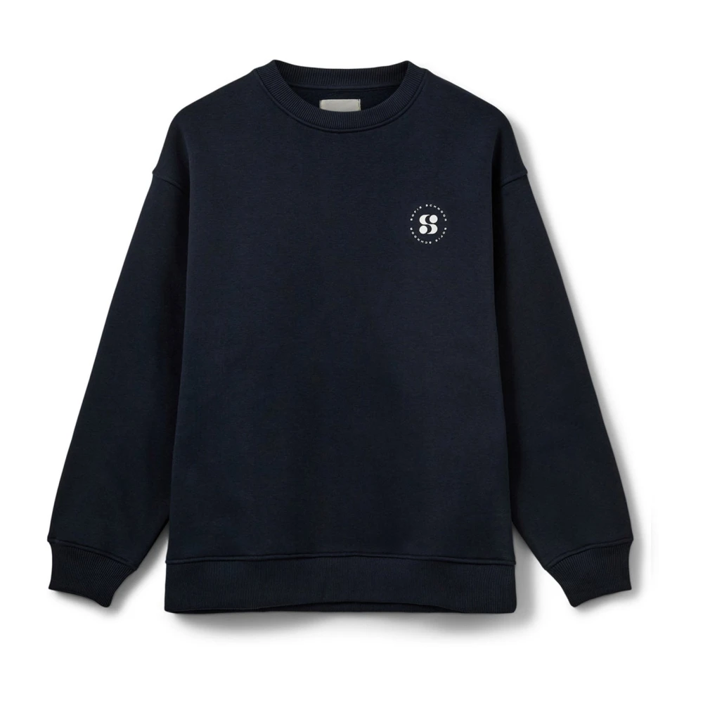 Sofie Schnoor Blue Parisw Sweatshirt - Female - Sweatshirts - Xl - Sweatshirts & Hoodies