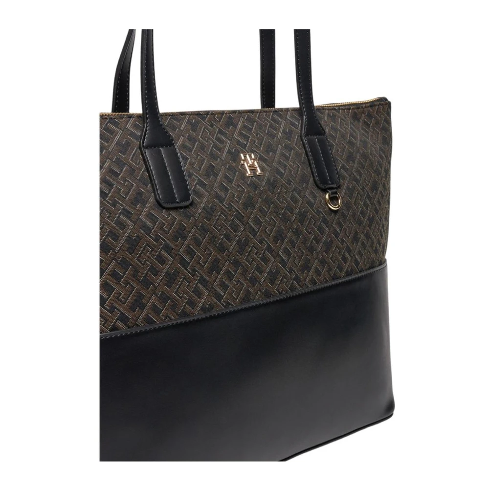 Tommy Hilfiger Polyethyleen Handtas met Blend Dames Collectie Black Dames