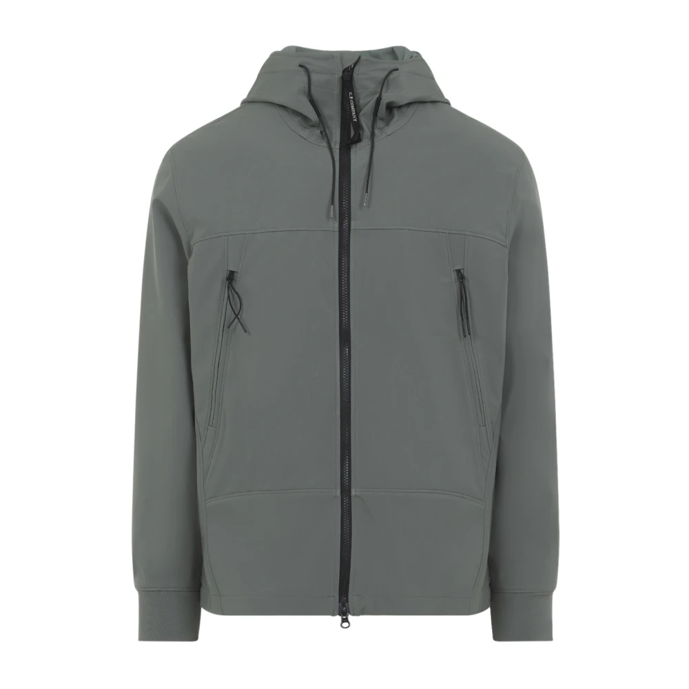C.p. Company Men's Green Shell-R Goggle Jacket