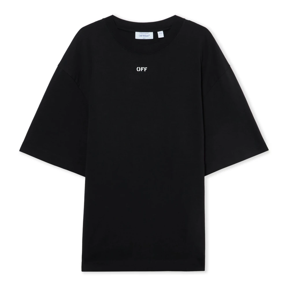 Off White Men's Black T-Shirts, M, Paint Arrow Skate T-Shirt