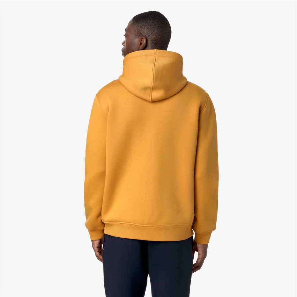 K-way Gele Inca Sweater Orange Heren