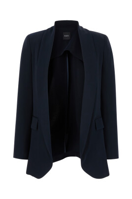 blauwe-asymmetrische-zoom-open-front-jas