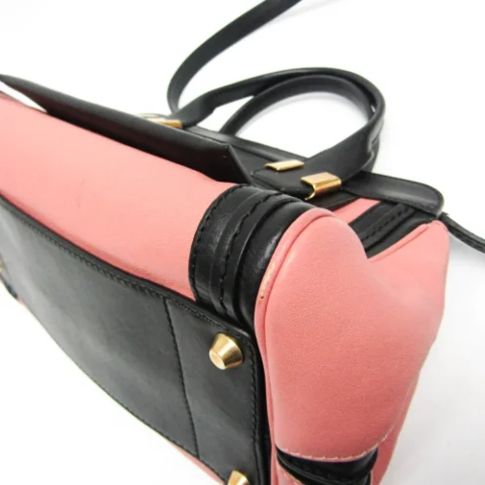Chloé Pre-owned Leather handbags Pink Dames