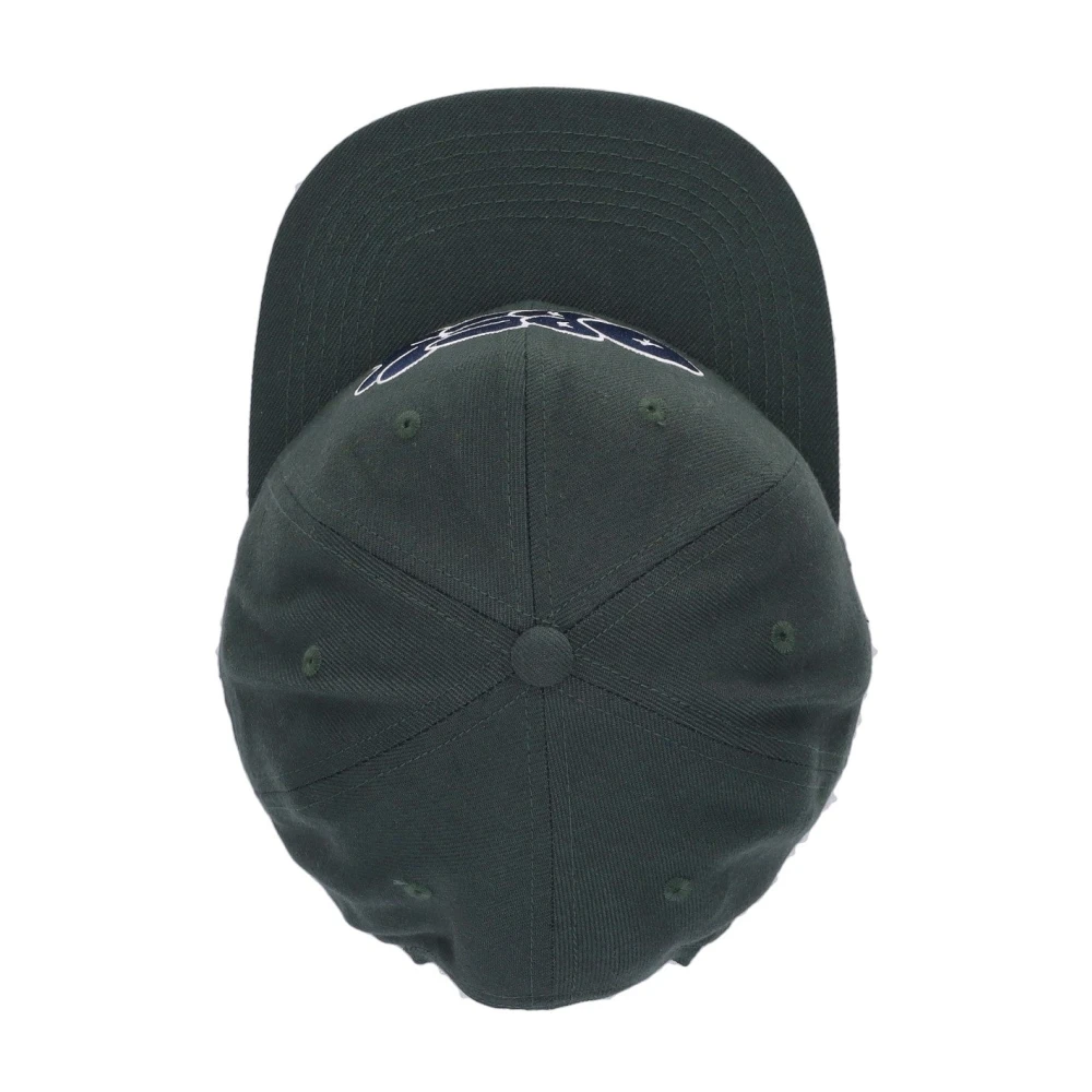 Obey Donker Ceder Flat Brim Snapback Pet Green Heren