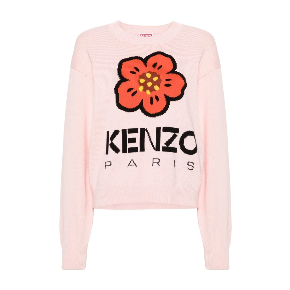 Kenzo Roze Sweatshirts voor Vrouwen Ss24 Pink Dames