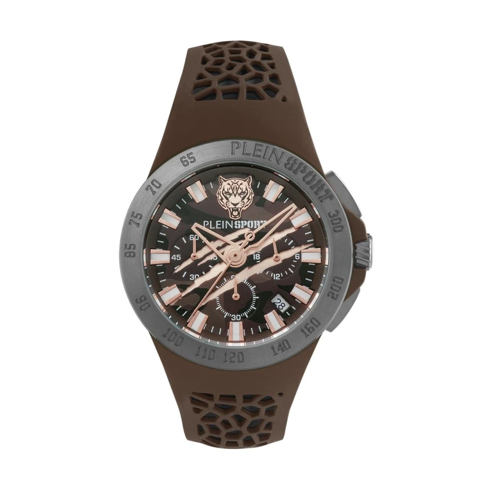 Plein Sport , Watches, Male, Brown, One Size, Thunderstorm Chrono 43Mm - Image 3