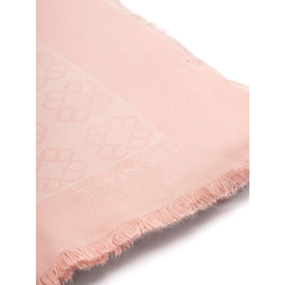 Twinset Mode Sjaal Set Pink Dames