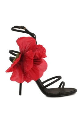 Keira Sandaler med Applikationsblommor