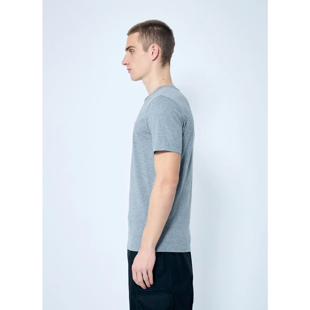 Moncler Logo Patch T-Shirts Set Katoenen Jersey Multicolor Heren