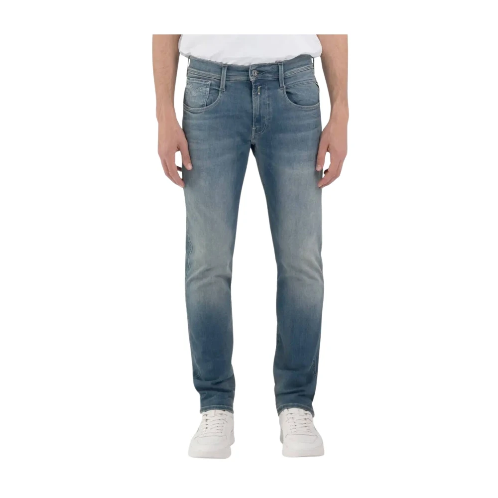 Replay Slim-fit Jeans Blue Heren