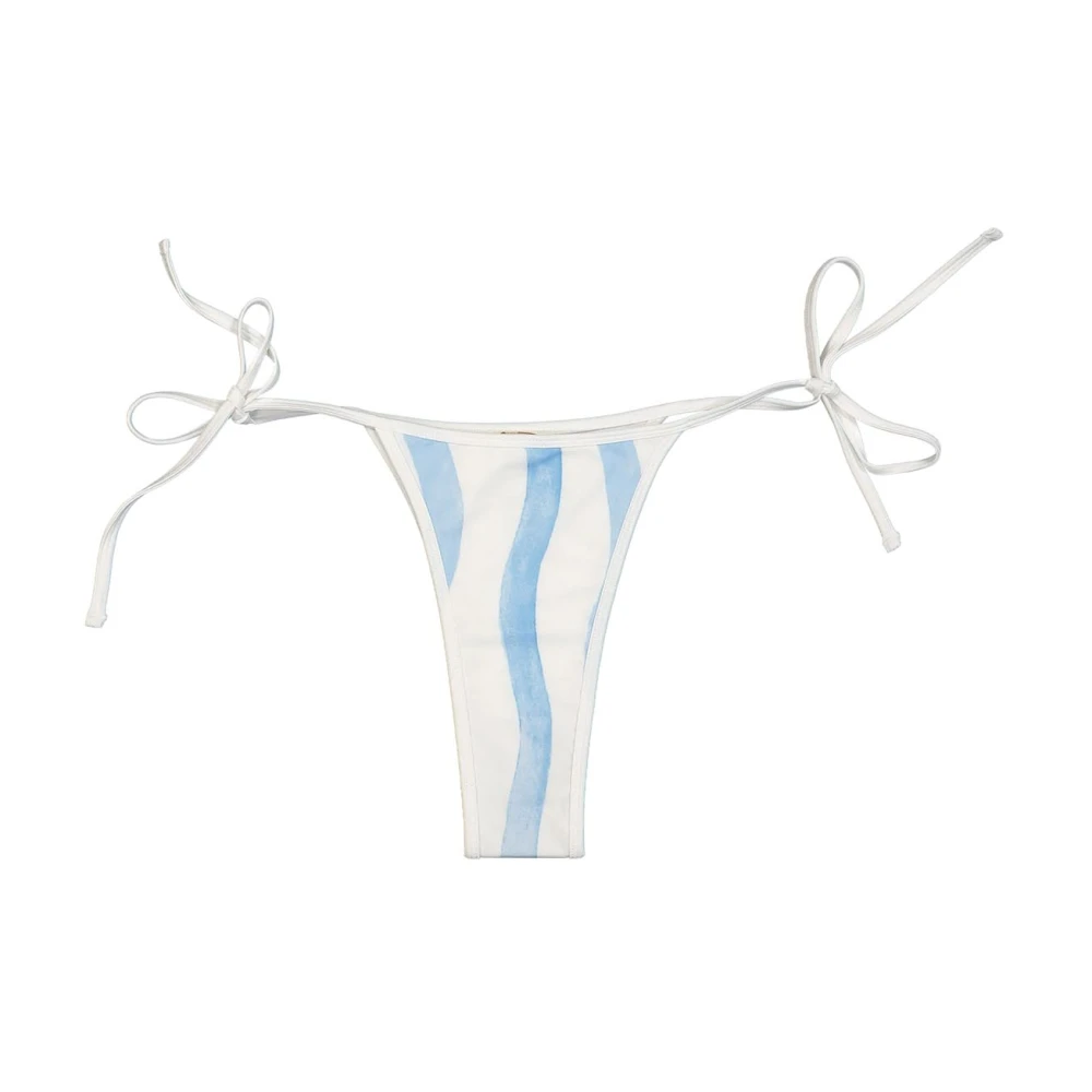 Casablanca Bikini met vetersluiting White Dames