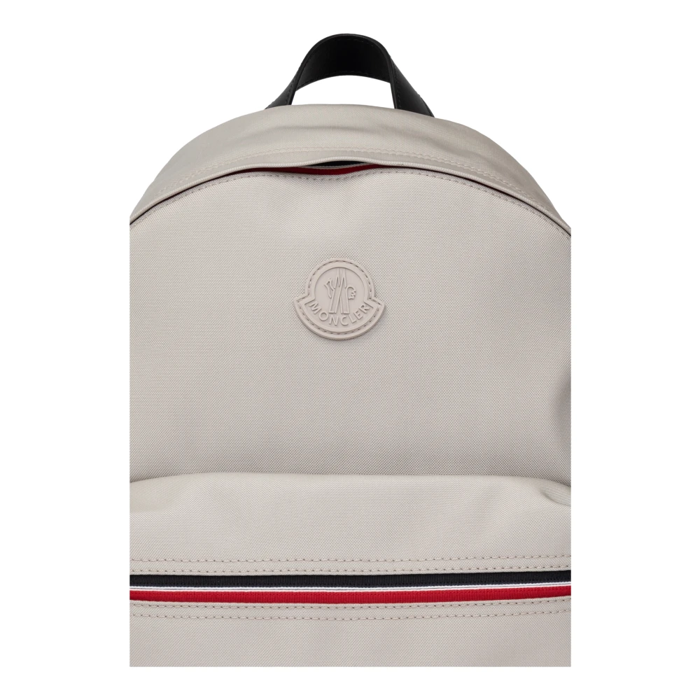 Moncler Rugzak met logopatch Gray Heren