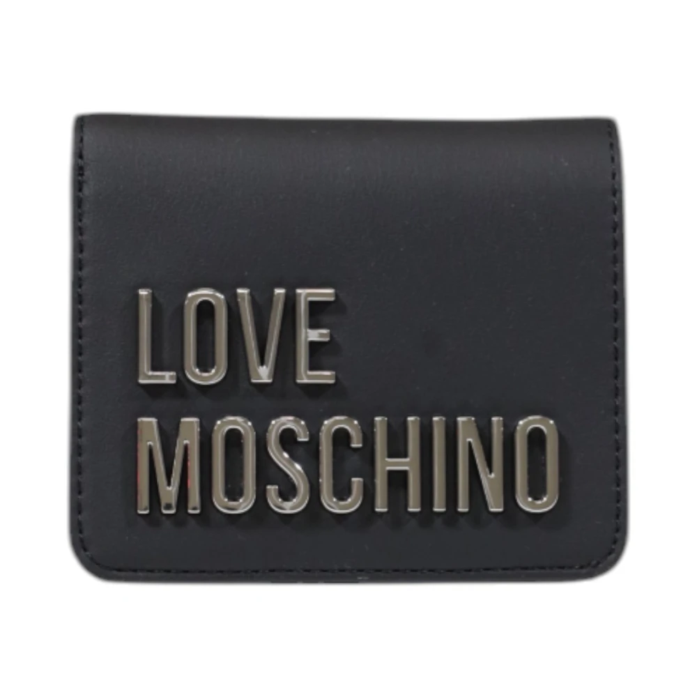 Love Moschino Kleine Damesportemonnee Lente Zomer Collectie Gray Dames