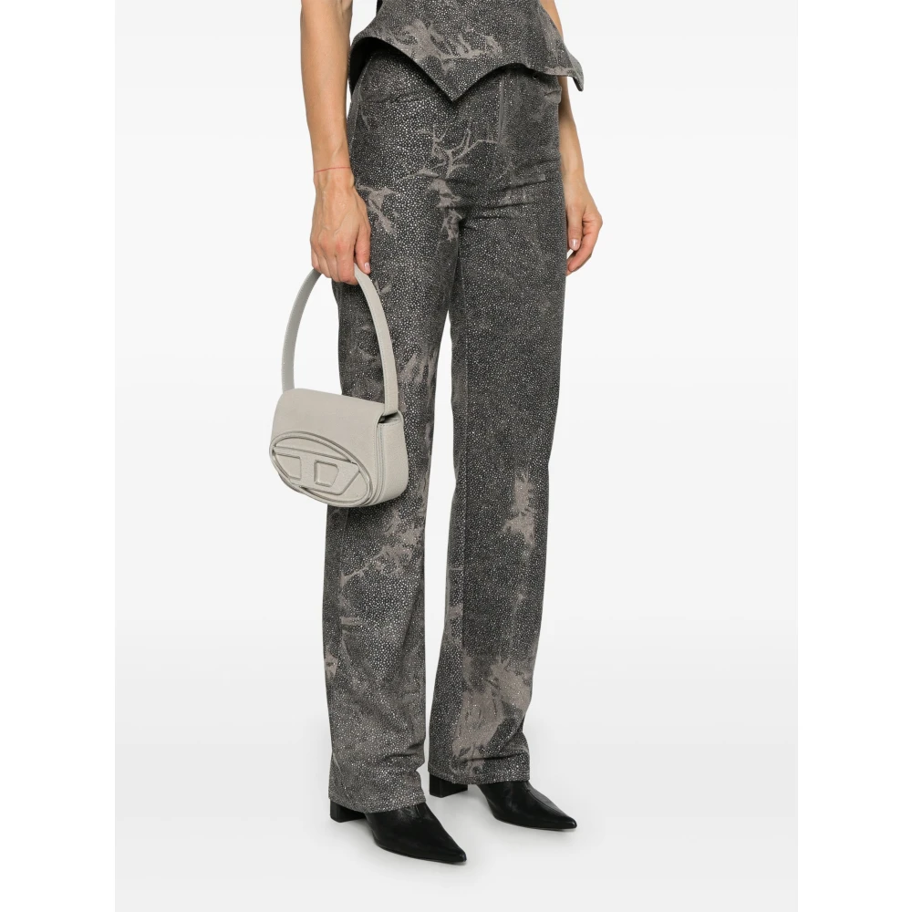 Diesel Stijlvolle Schoudertas Beige Dames