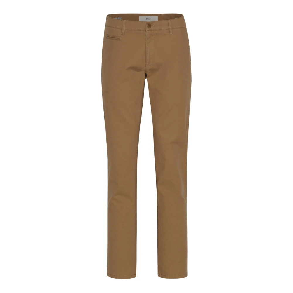 BRAX Slim Chino Style Fabio In Brown Heren