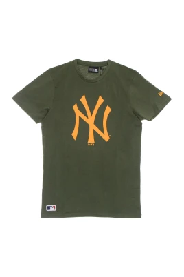 Yankees Logo Tee Olive/Khaki