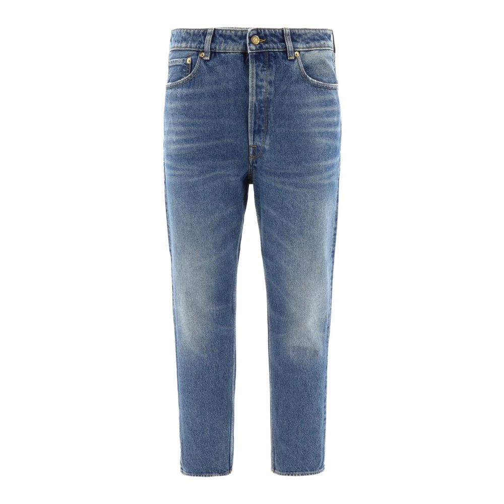 Golden Goose Men's Blue Slim Fit Jeans, W30, Happy Slim-Fit Jeans