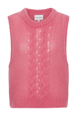 Angie Cable Knit Vest