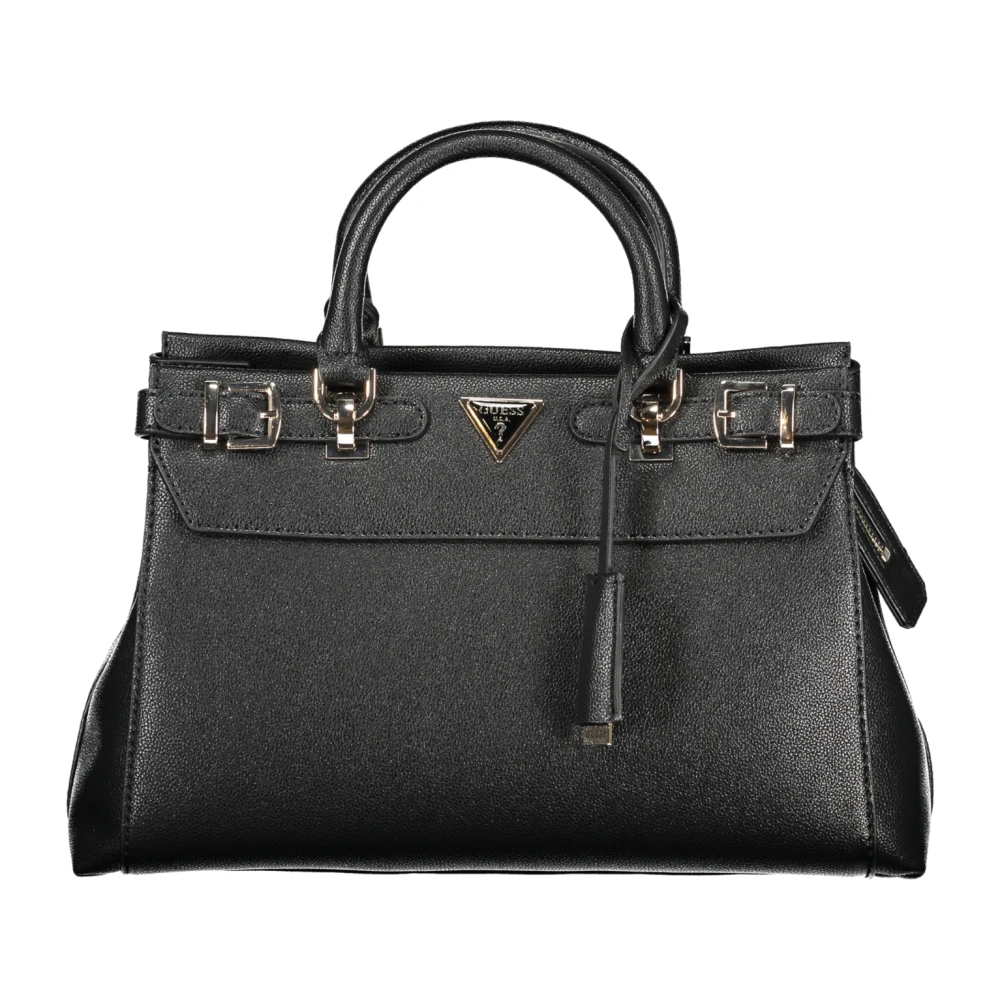 Guess Women's Black Eco Ali Luxury Satchel