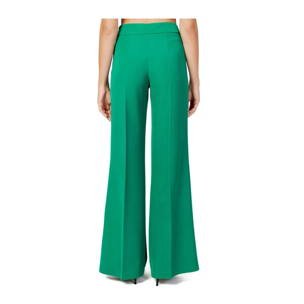 Sandro Ferrone Groene Palazzo Broek Herfst Winter Collectie Green Dames