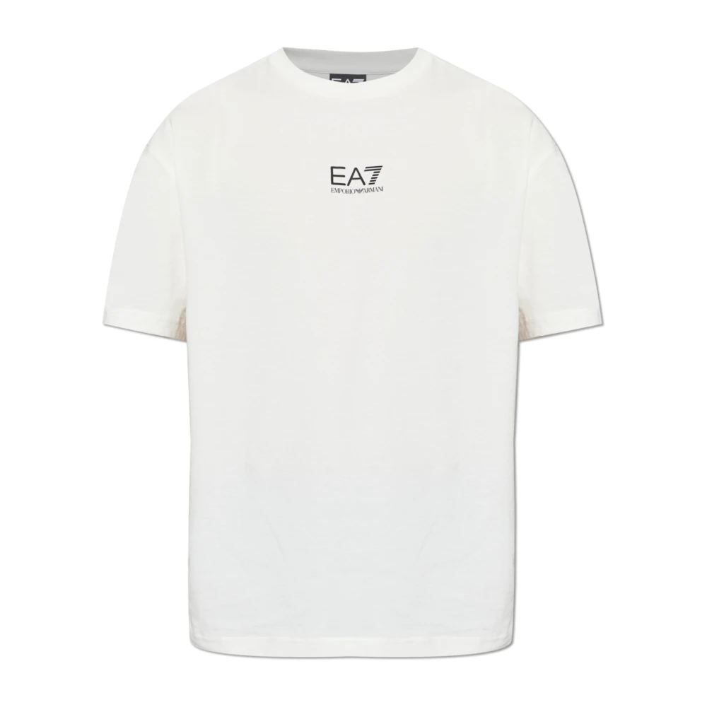 Emporio Armani Ea7 Hombre Beige Camisetas, Talla: L