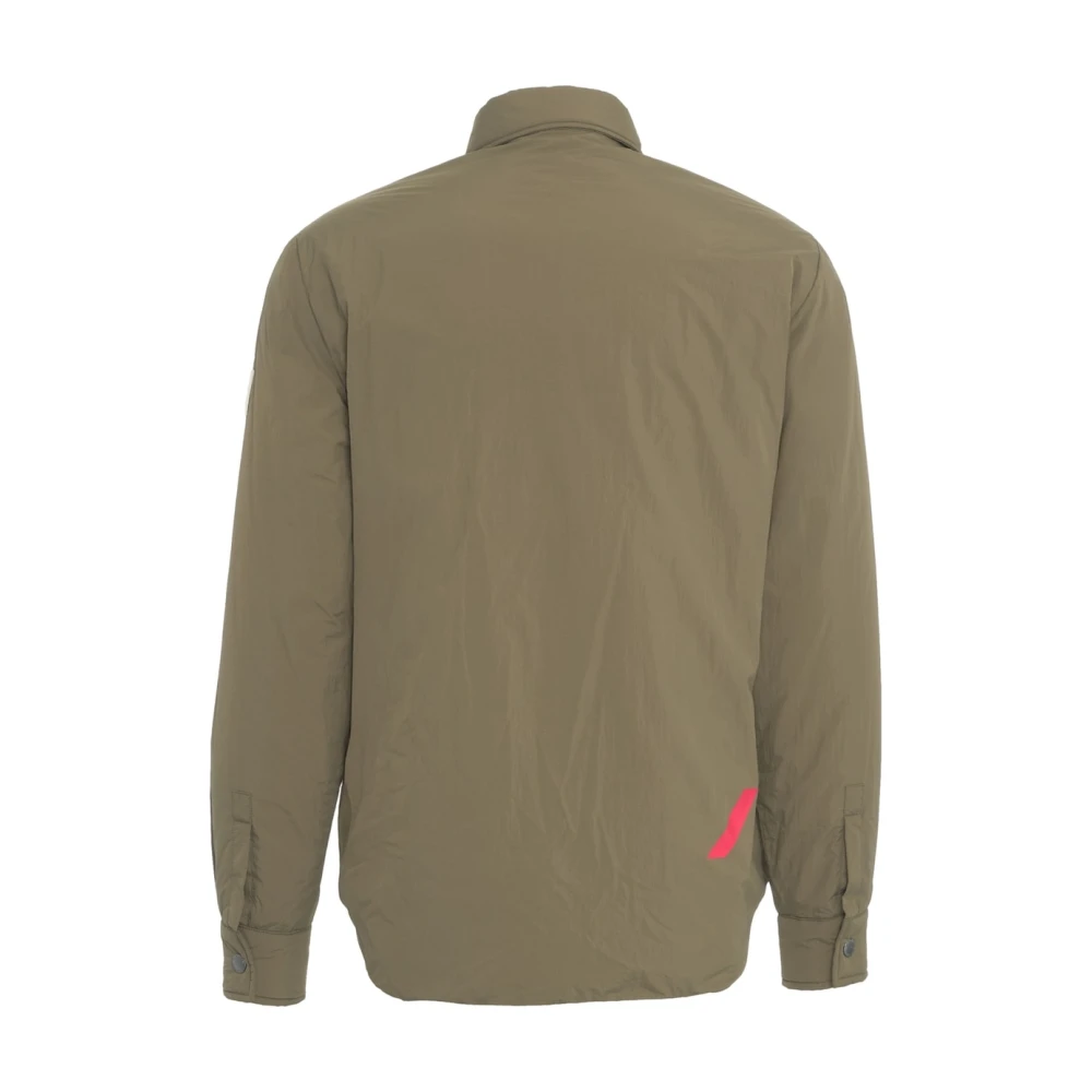 Afterlabel Groene Gewatteerde Overshirt Jas Green Heren