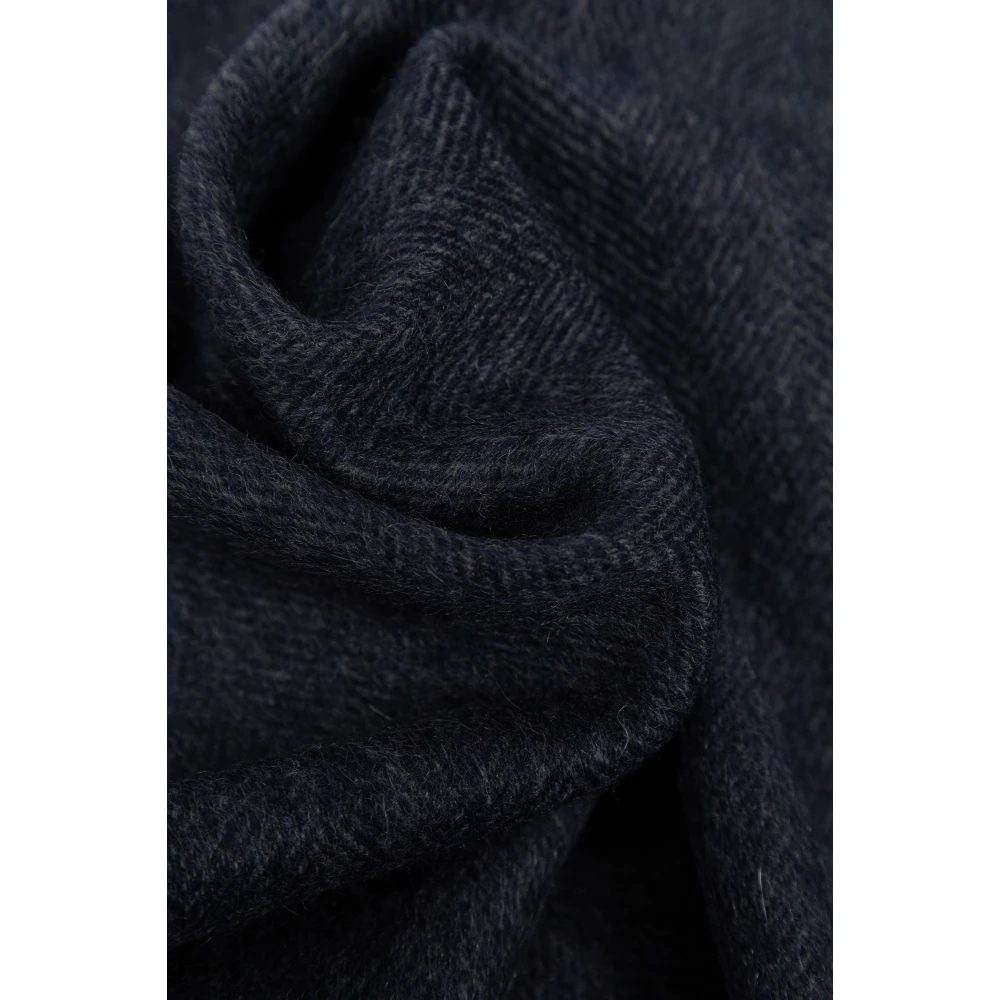 Salvatore Ferragamo Kasjmier sjaal Blue Heren