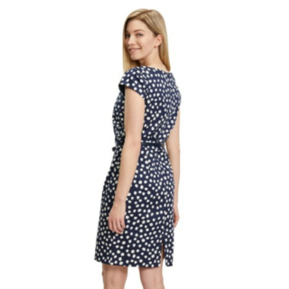 Betty & Co Stijlvolle Uni Top Blue Dames