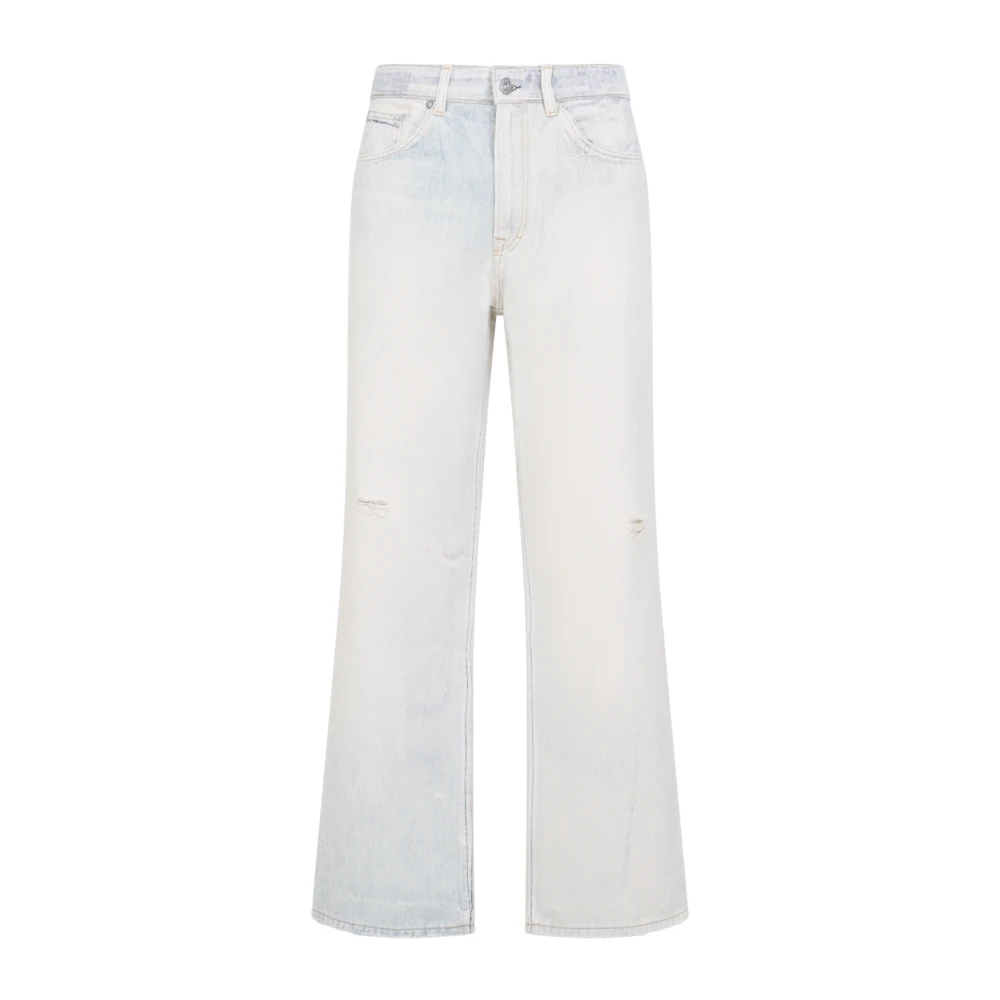 Our Legacy Blue Third Cut Wide Jeans - Male - Wide Jeans - W34 - Jeans
