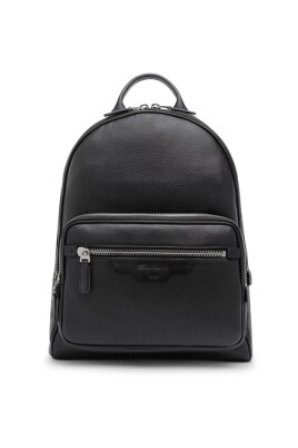 sac-a-dos-en-cuir-noir-premium