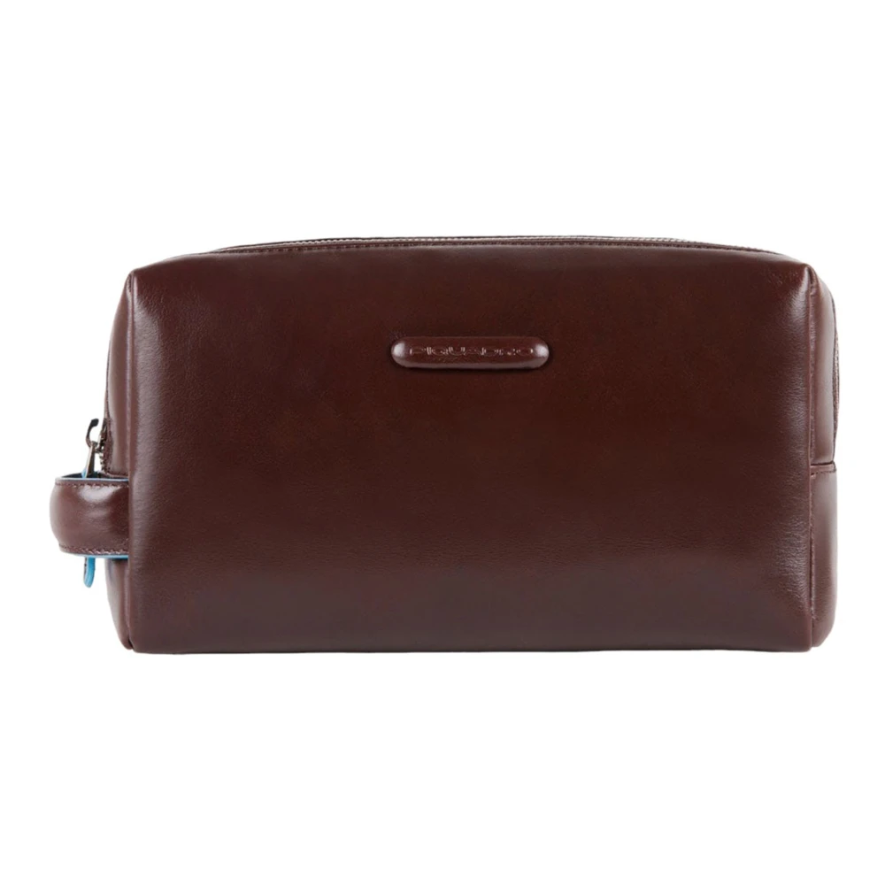 Piquadro Bruine leren schoudertas Brown Dames