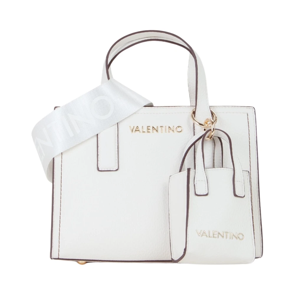 Valentino By Mario Valentino Women's White Samantha Tote Bag Bianco