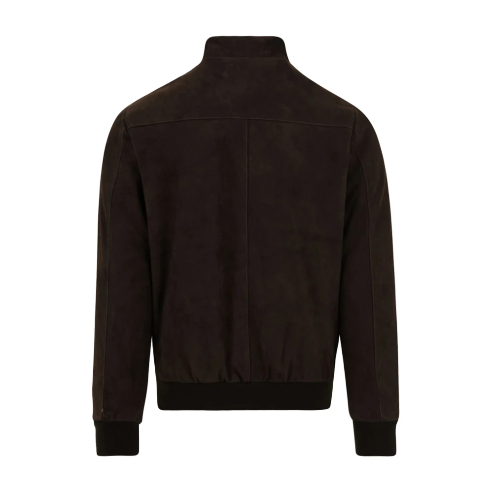 The Jack Leathers Bruine Leren Jas Model Elvis 86 Brown Heren