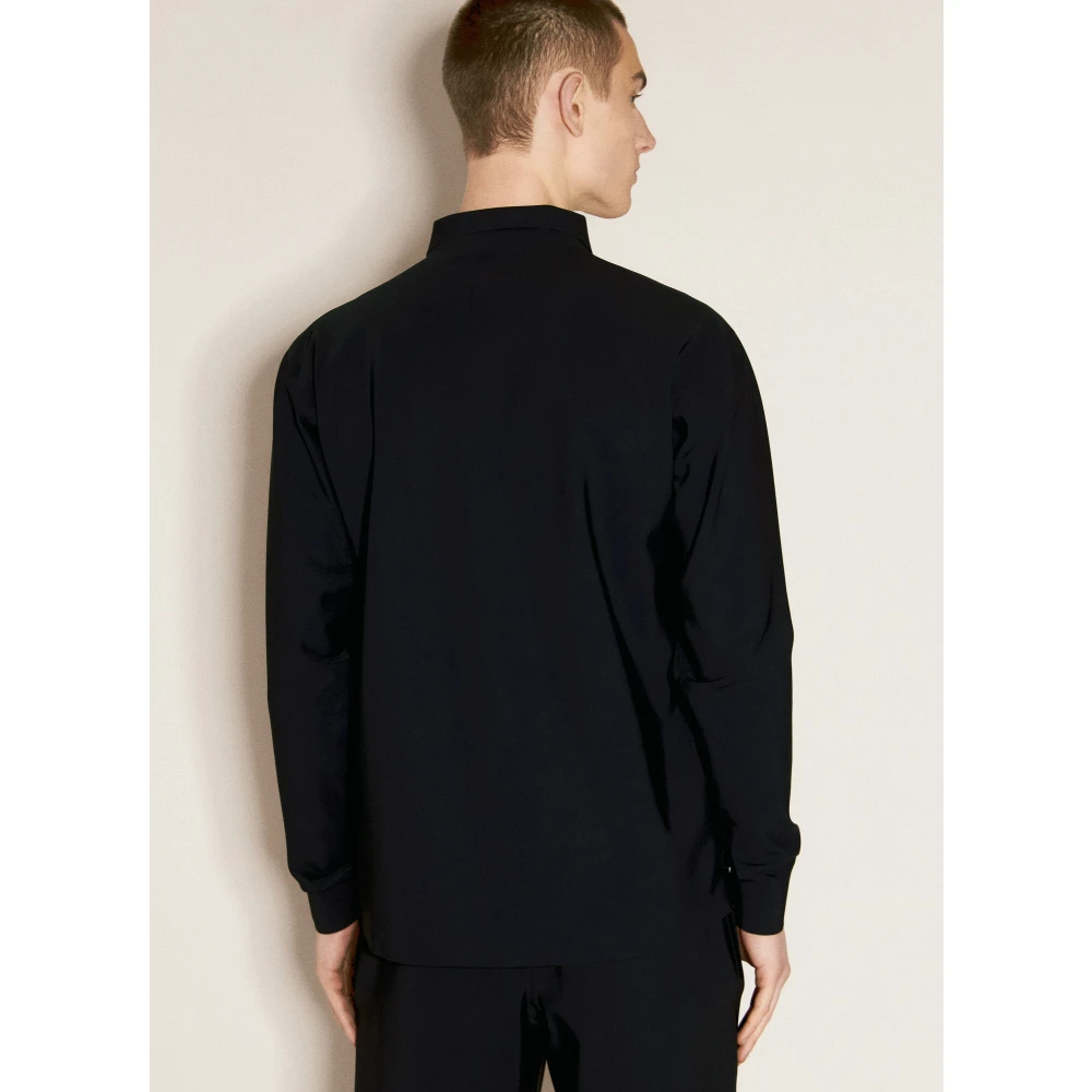 Gr10K Ultrasound Bonded Polo Shirt Black Heren