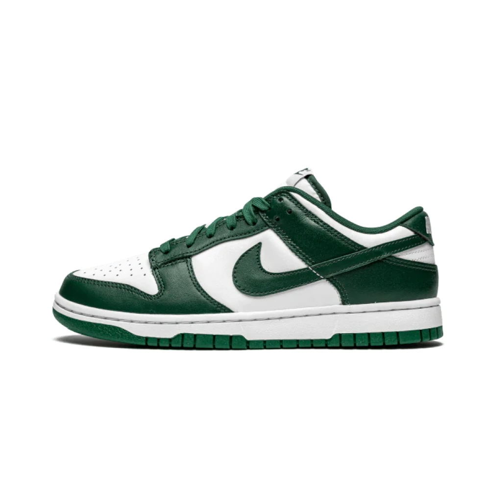 Nike Dunk Low Michigan State GS Green, Herr